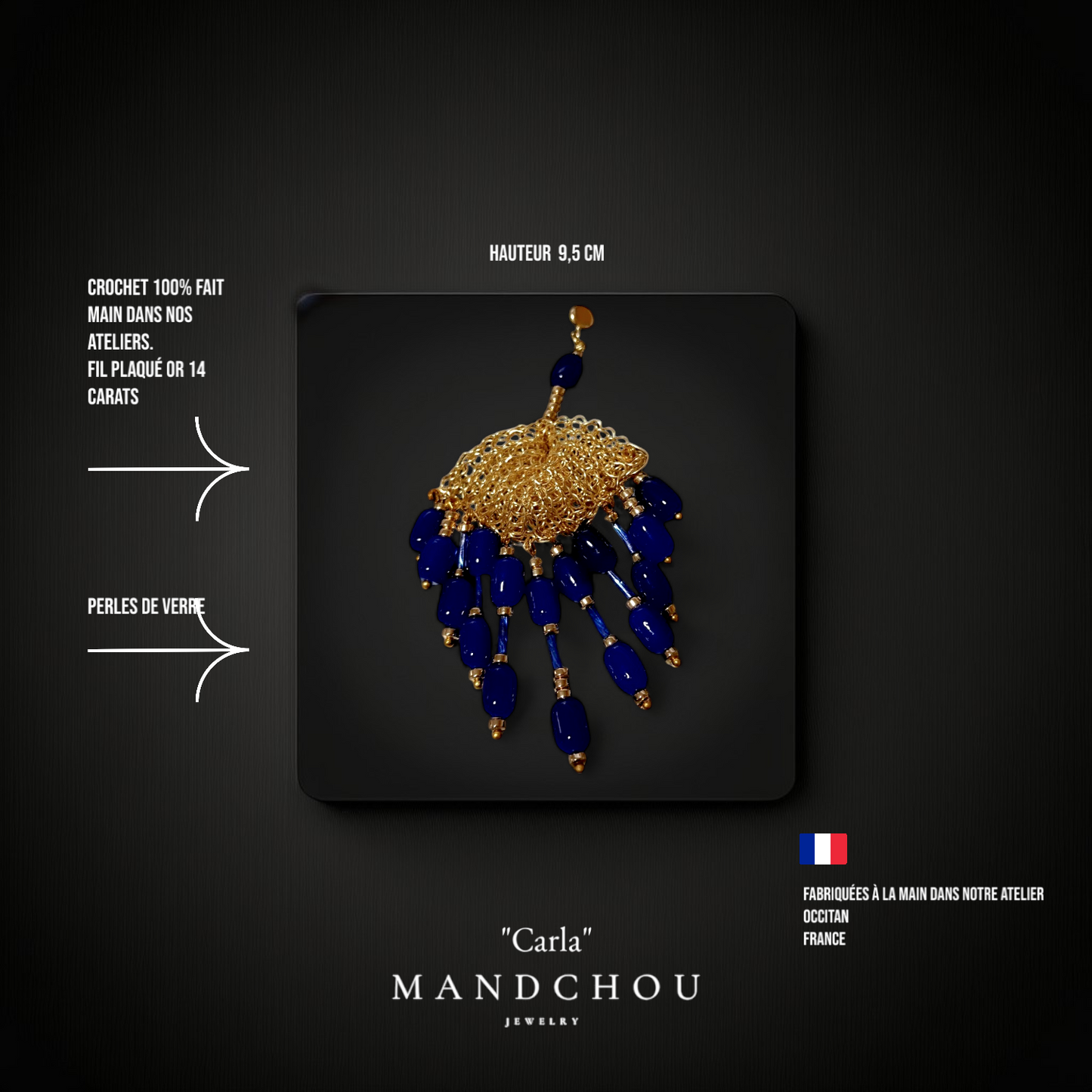 Boucles d'oreilles "Carla"