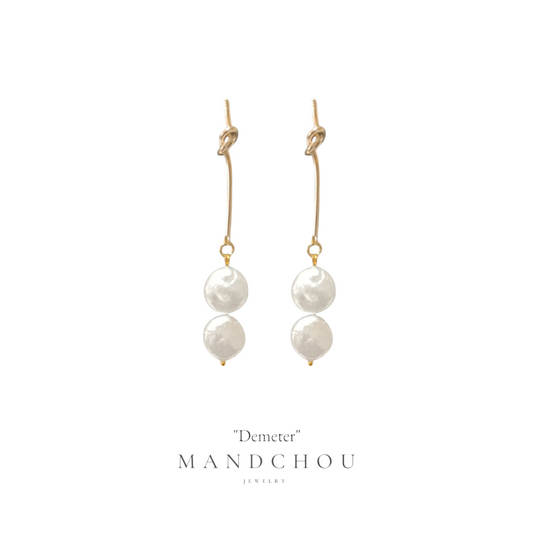 Boucles d'oreilles "Demeter"