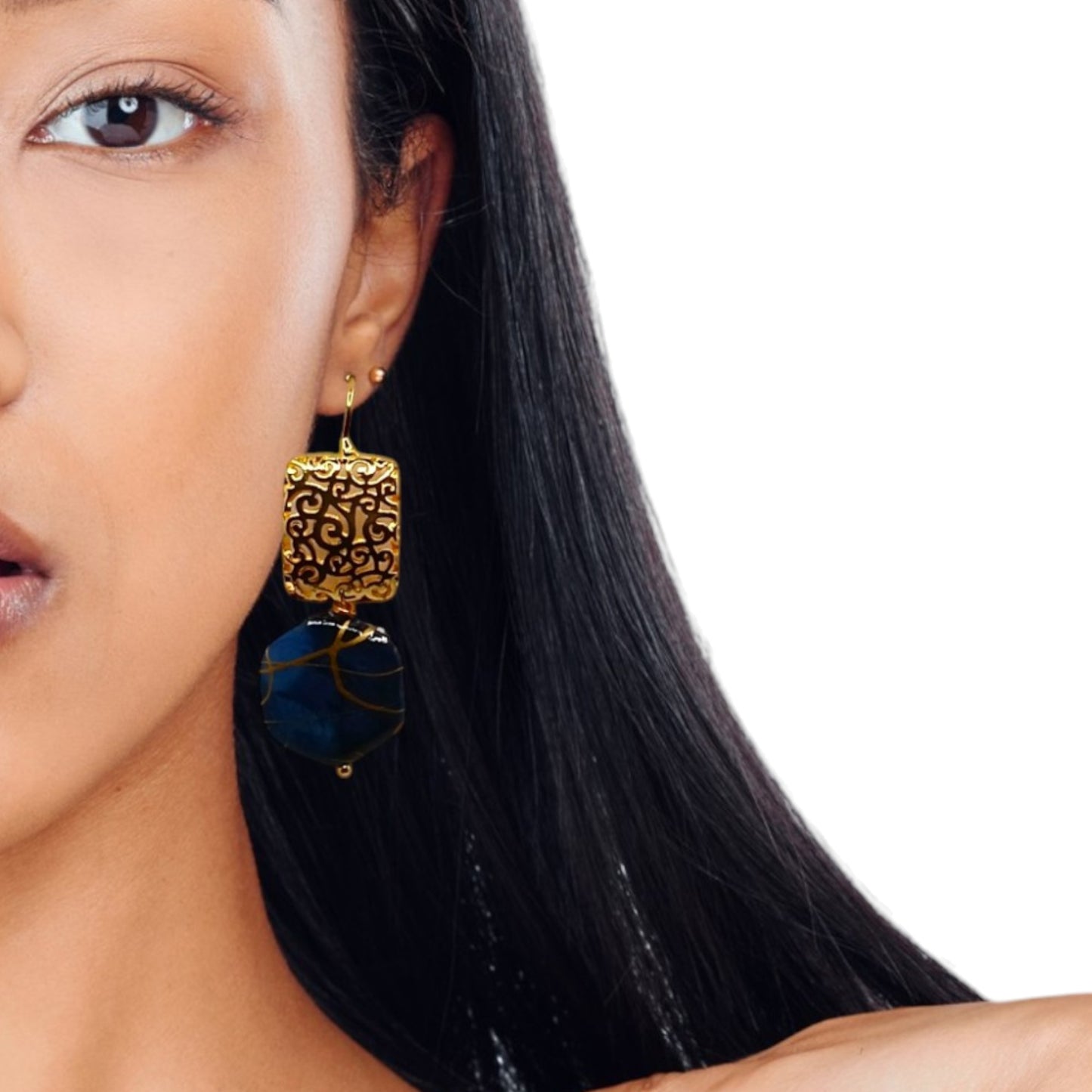 Boucles d'oreilles "Euthenia"