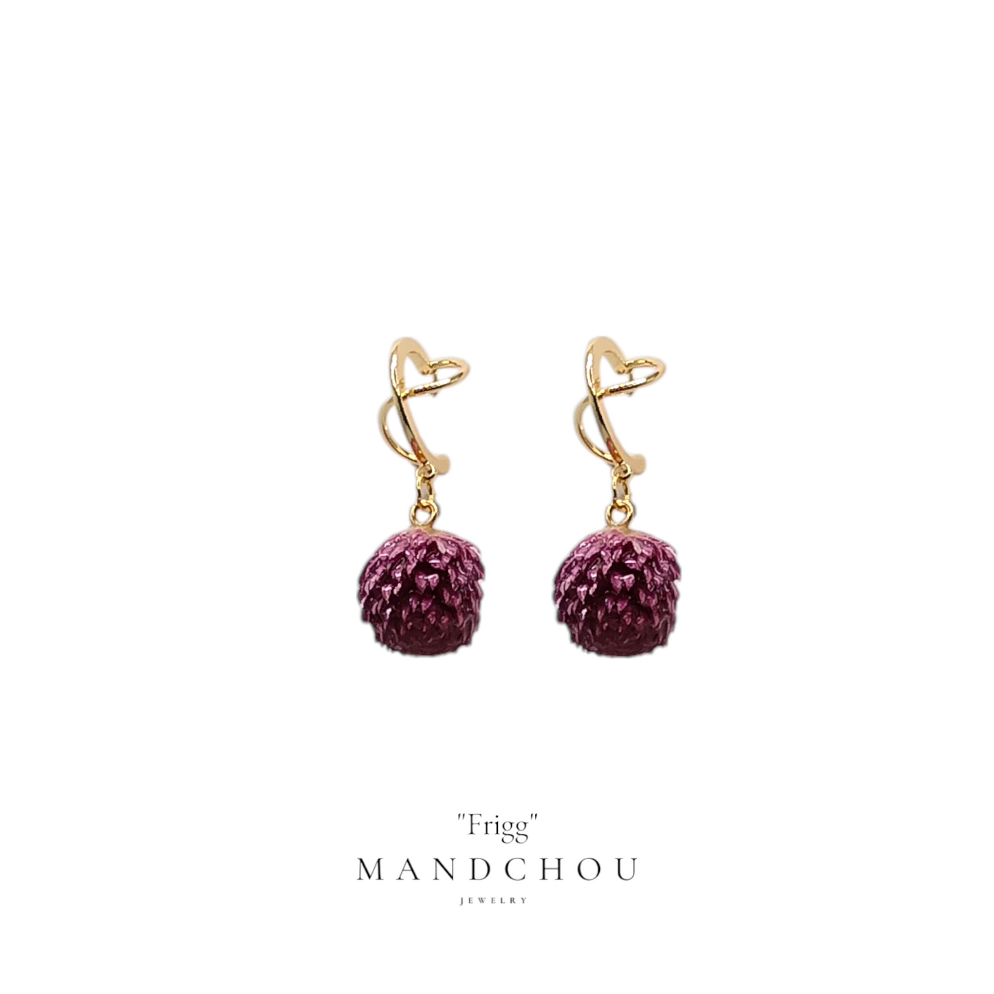 Boucles d'oreilles "Frigg"