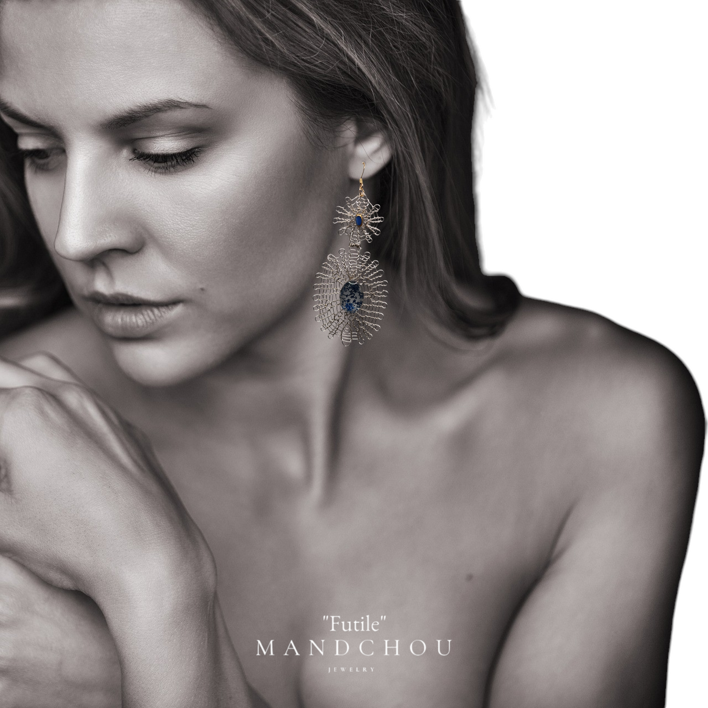 Boucles d'oreilles "Futile"