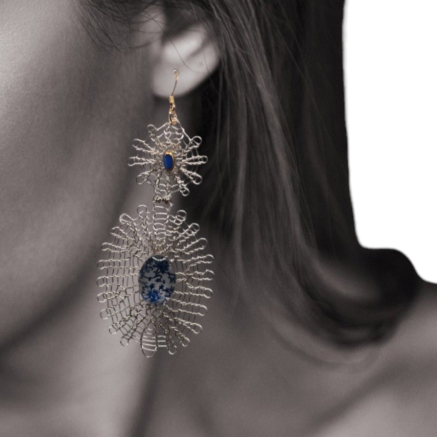 Boucles d'oreilles "Futile"