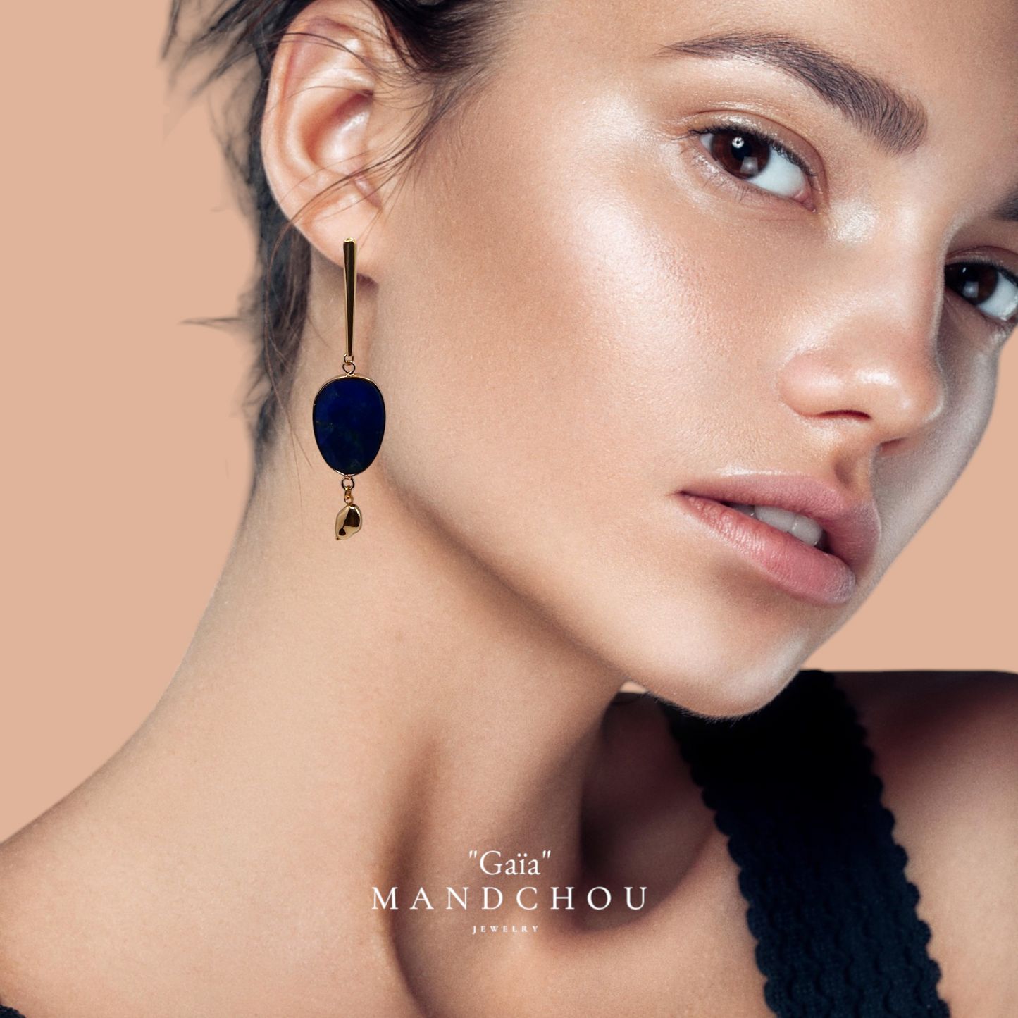 Boucles d'oreilles "Gaïa"