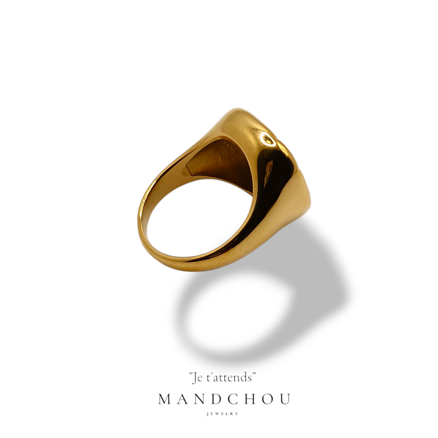 Bague "je t'attends"