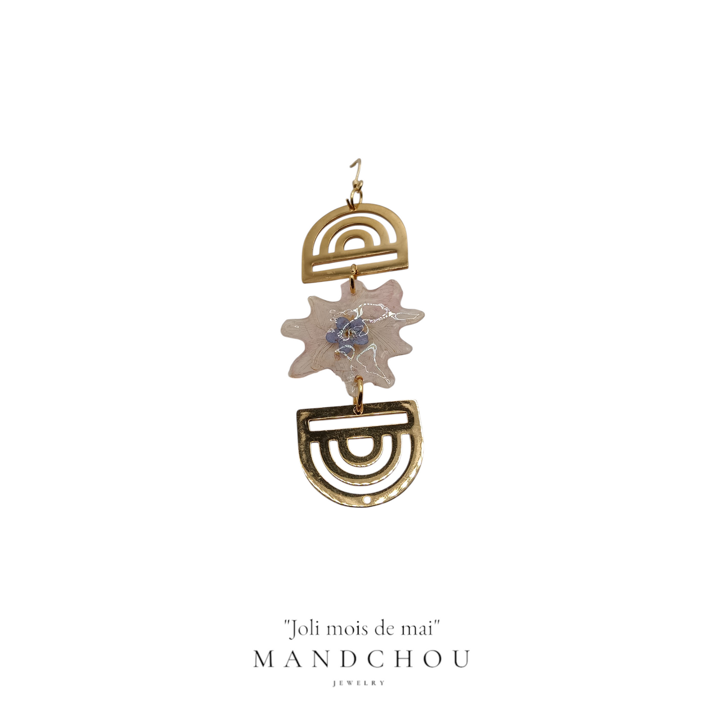 Boucles d'oreilles "joli mois de mai"