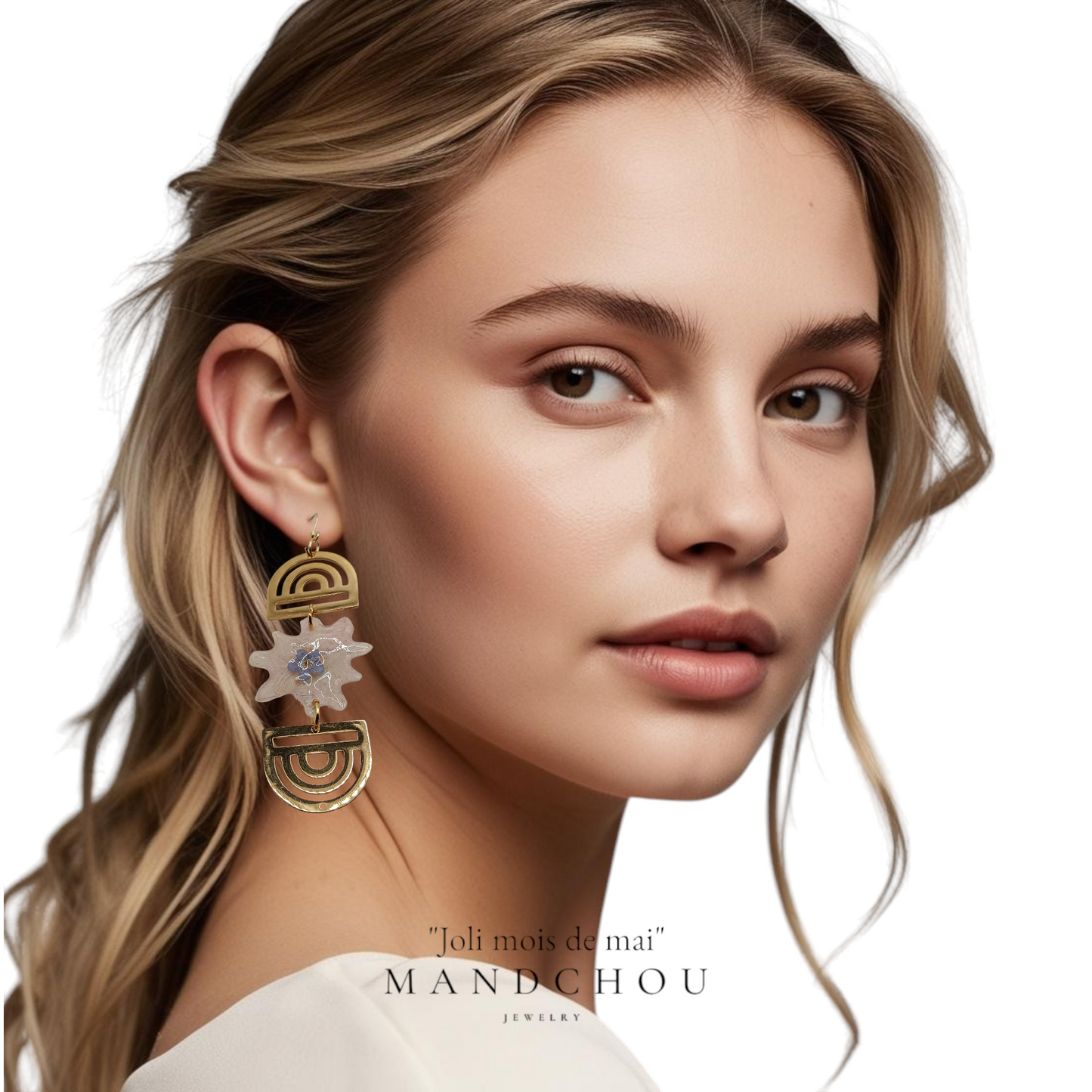 Boucles d'oreilles "joli mois de mai"