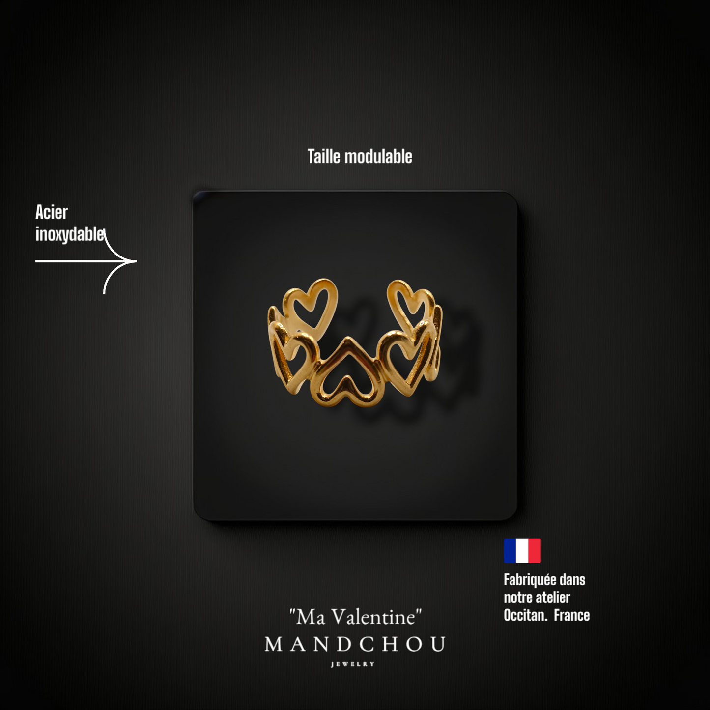 Bague "Ma Valentine"