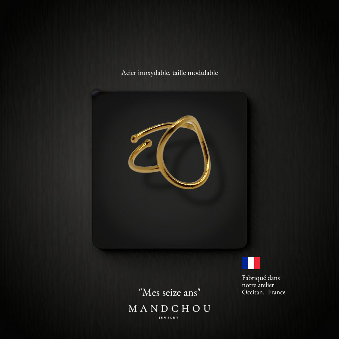 Bague "Mes seize ans"