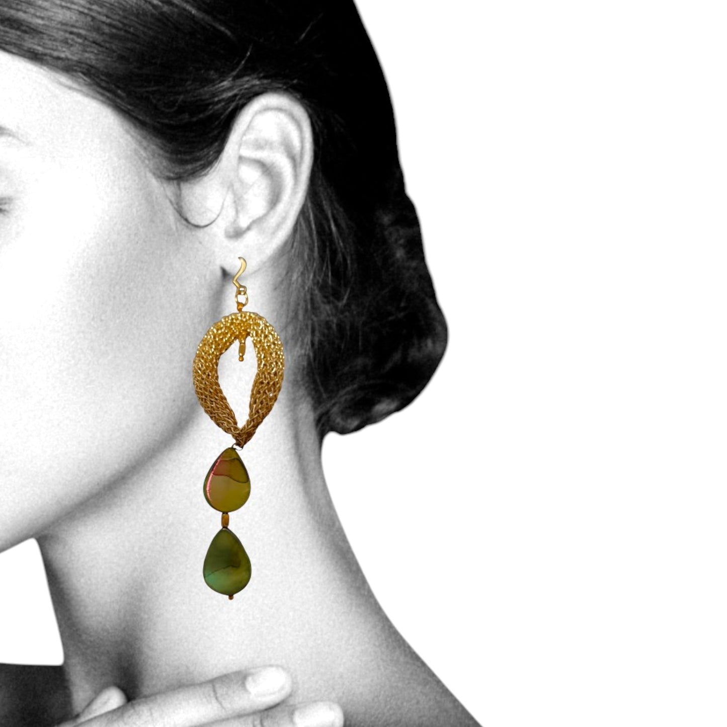 Boucles d'oreilles "Nuit d'ivresse"
