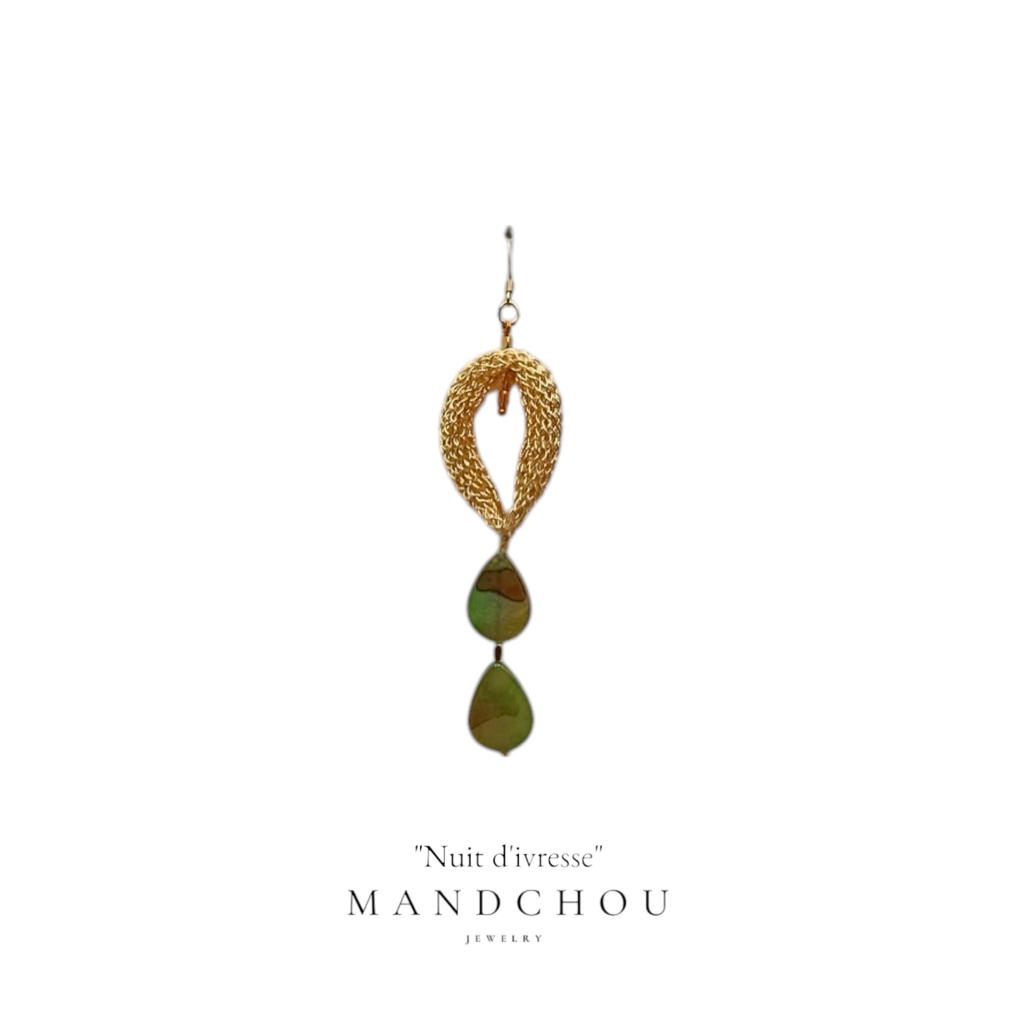 Boucles d'oreilles "Nuit d'ivresse"