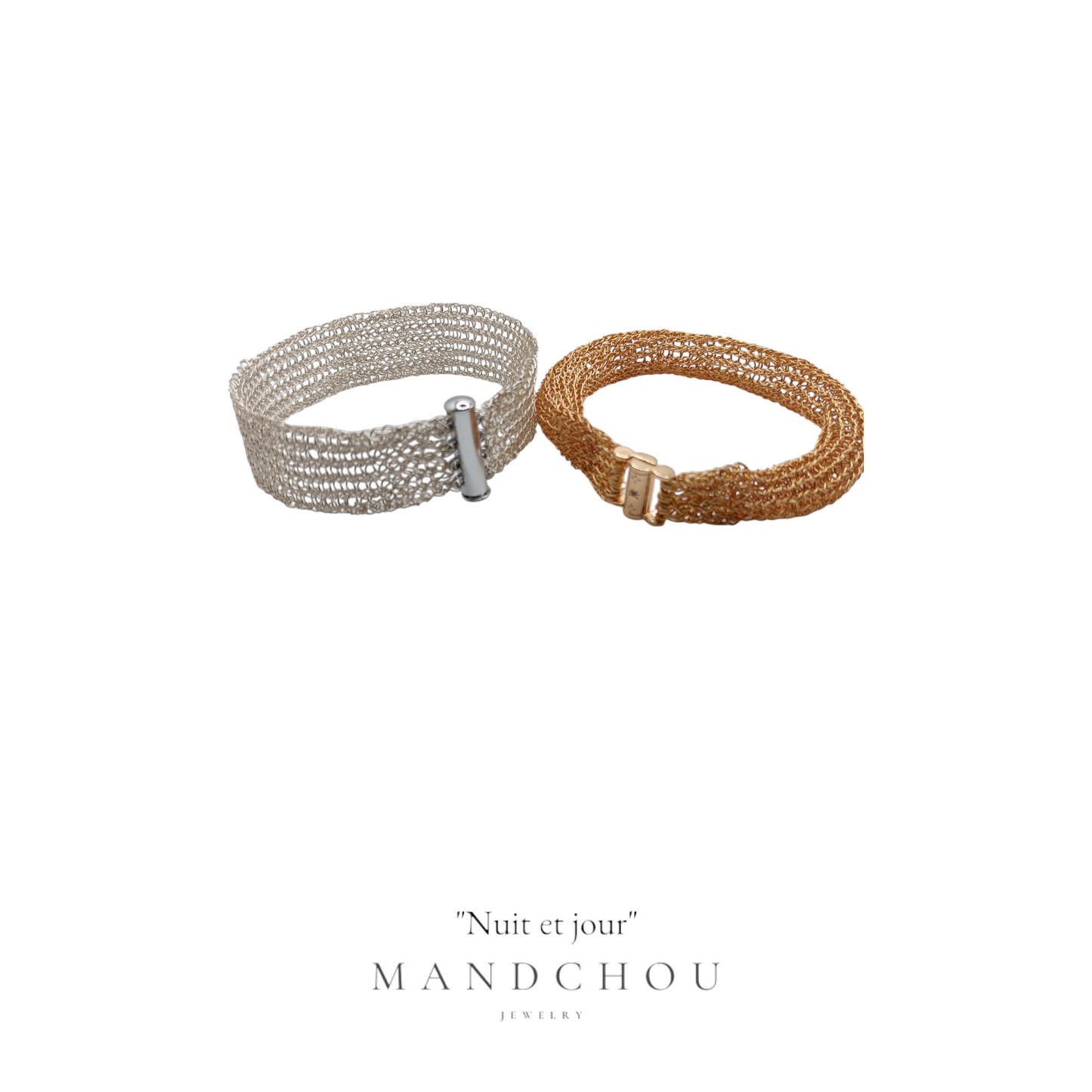 Bracelets "nuit et jour"