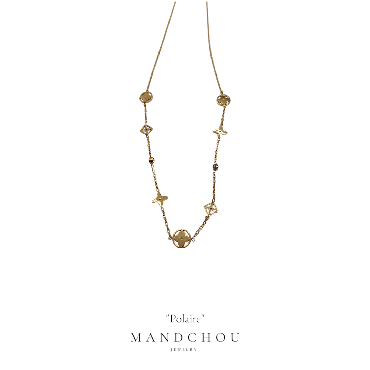 Collier chaine: "Polaire"