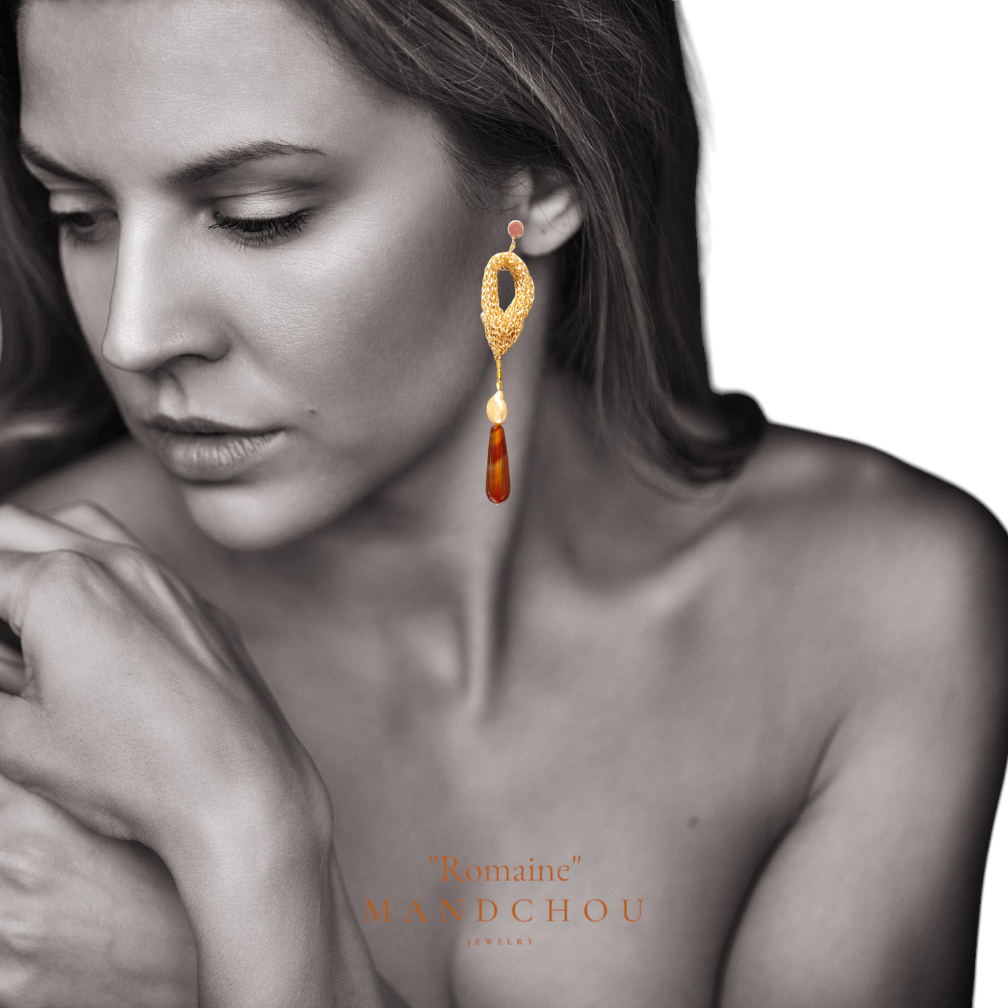Boucles d'oreilles "Romaine"