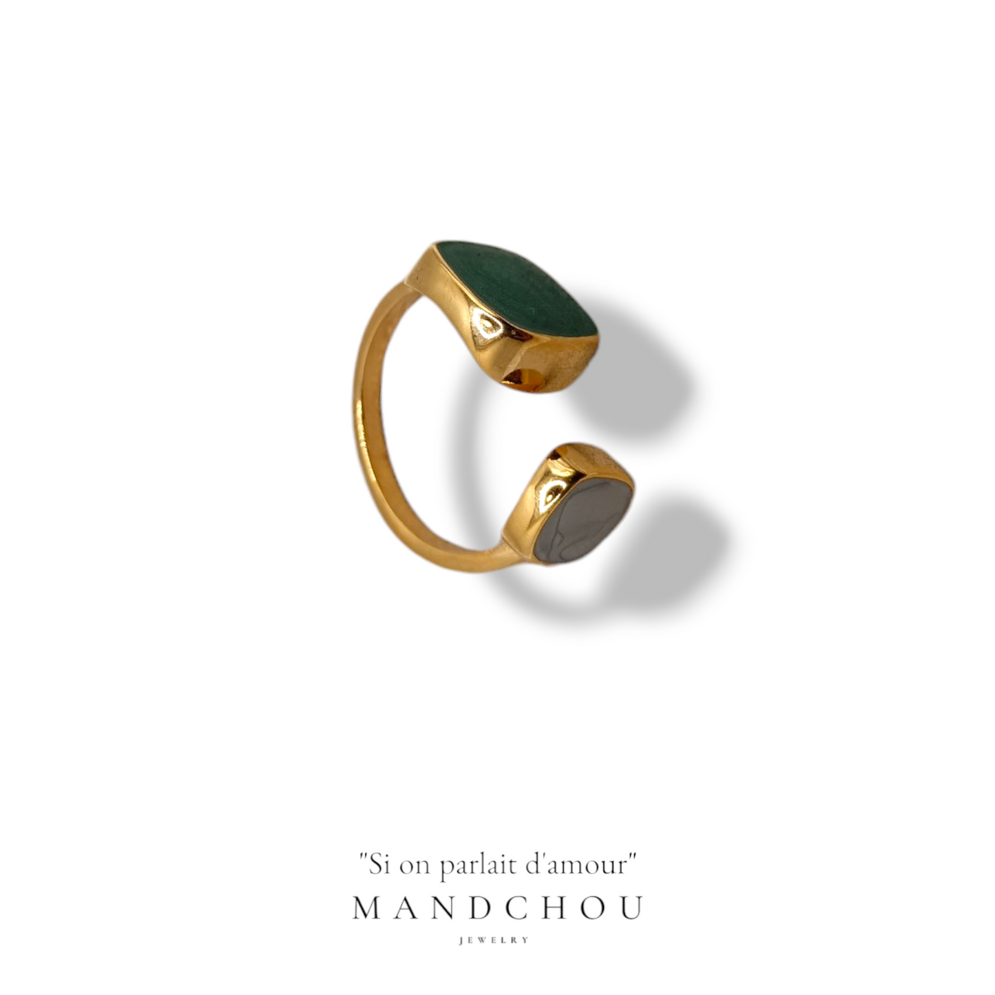 Bague "si on parlait d'amour"