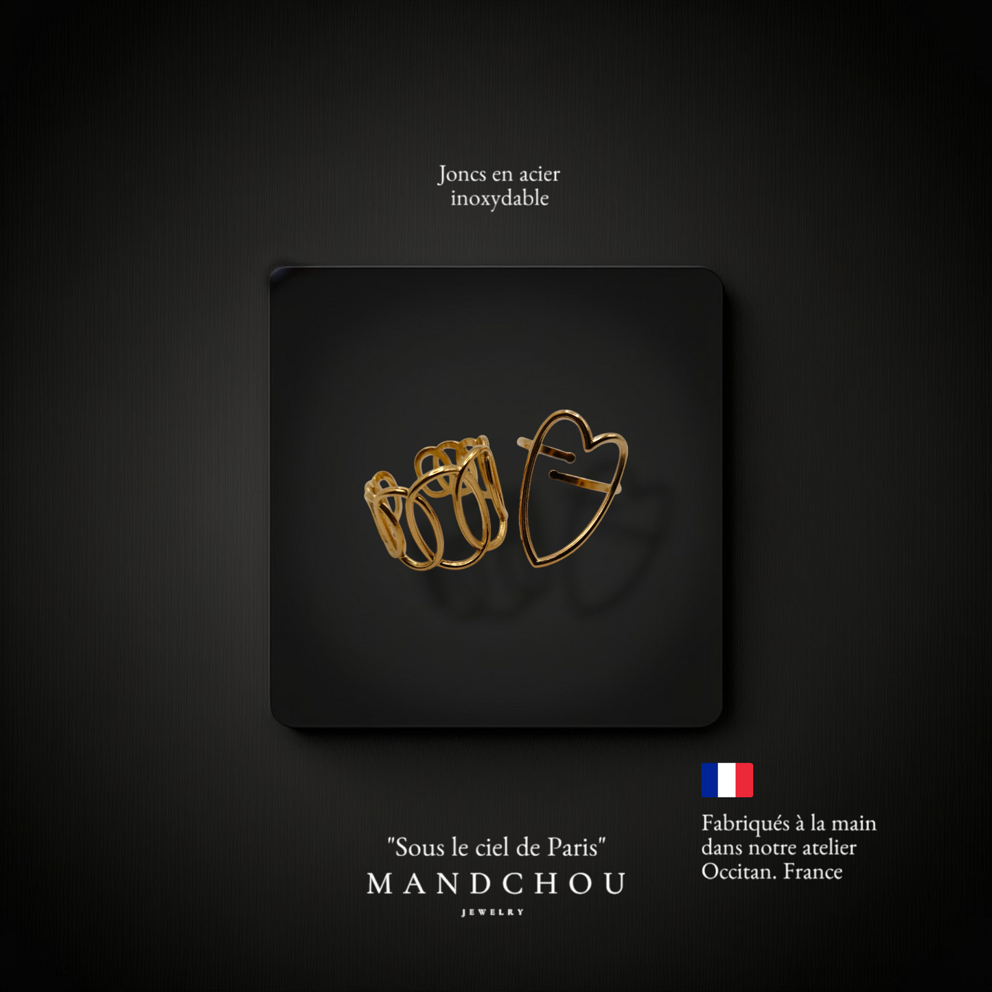 Bague: "Sous le ciel de Paris"