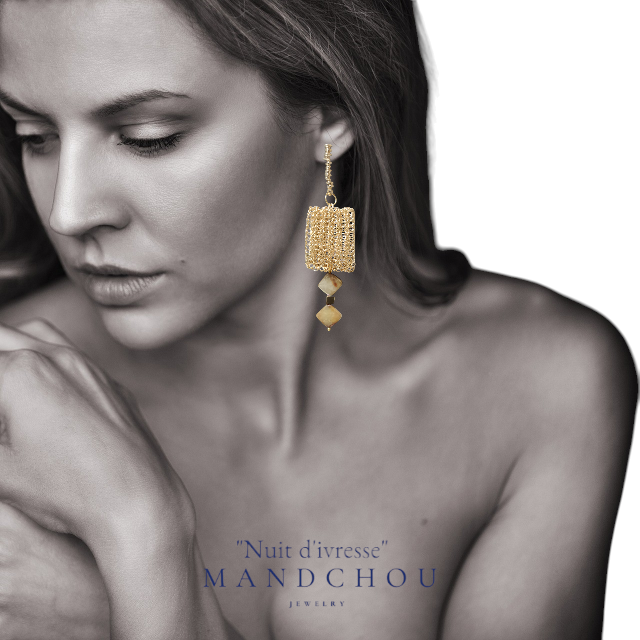 Boucles d'oreilles "Silence"