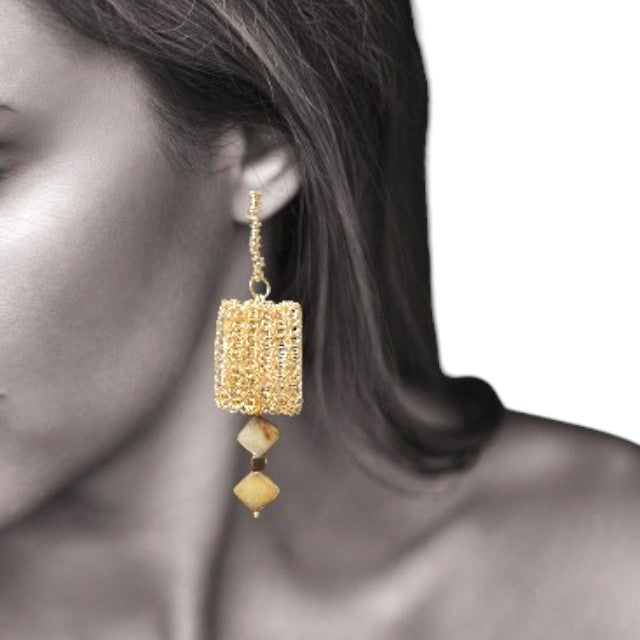 Boucles d'oreilles "Silence"