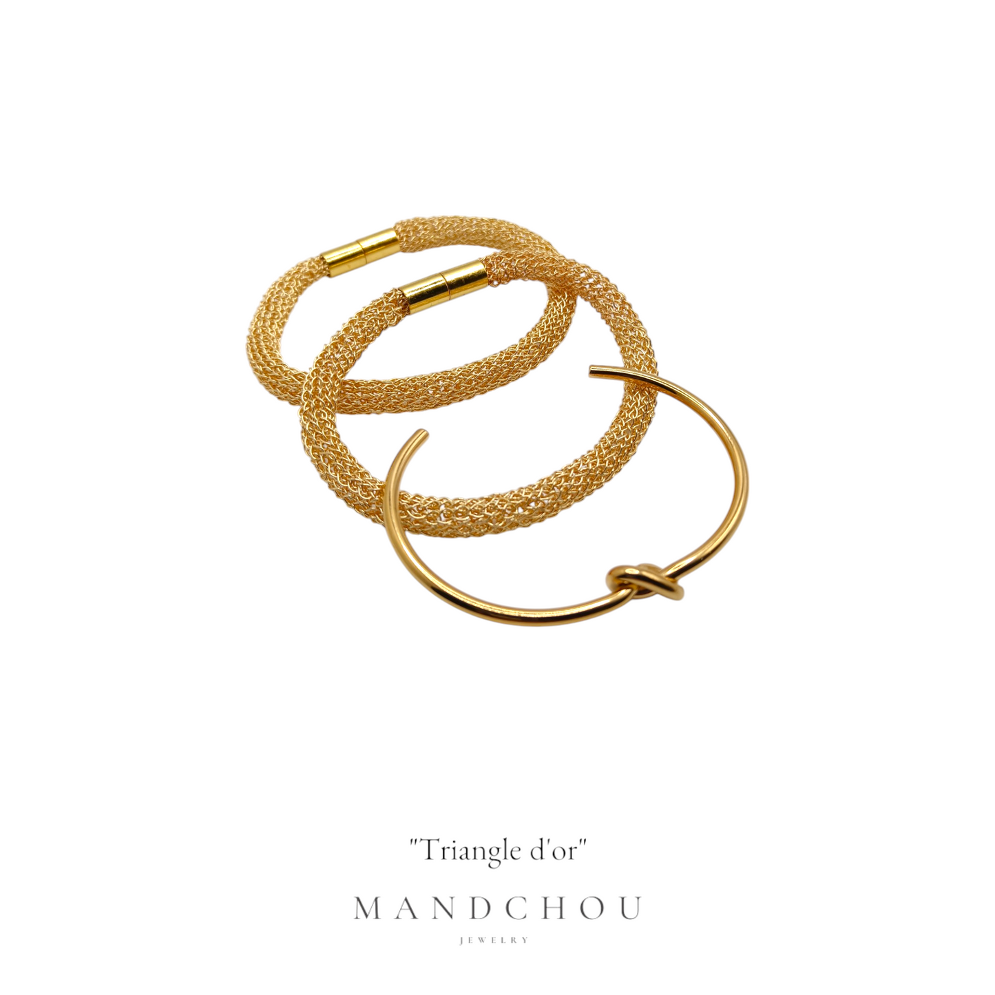 Bracelet: "Triangle d'or"