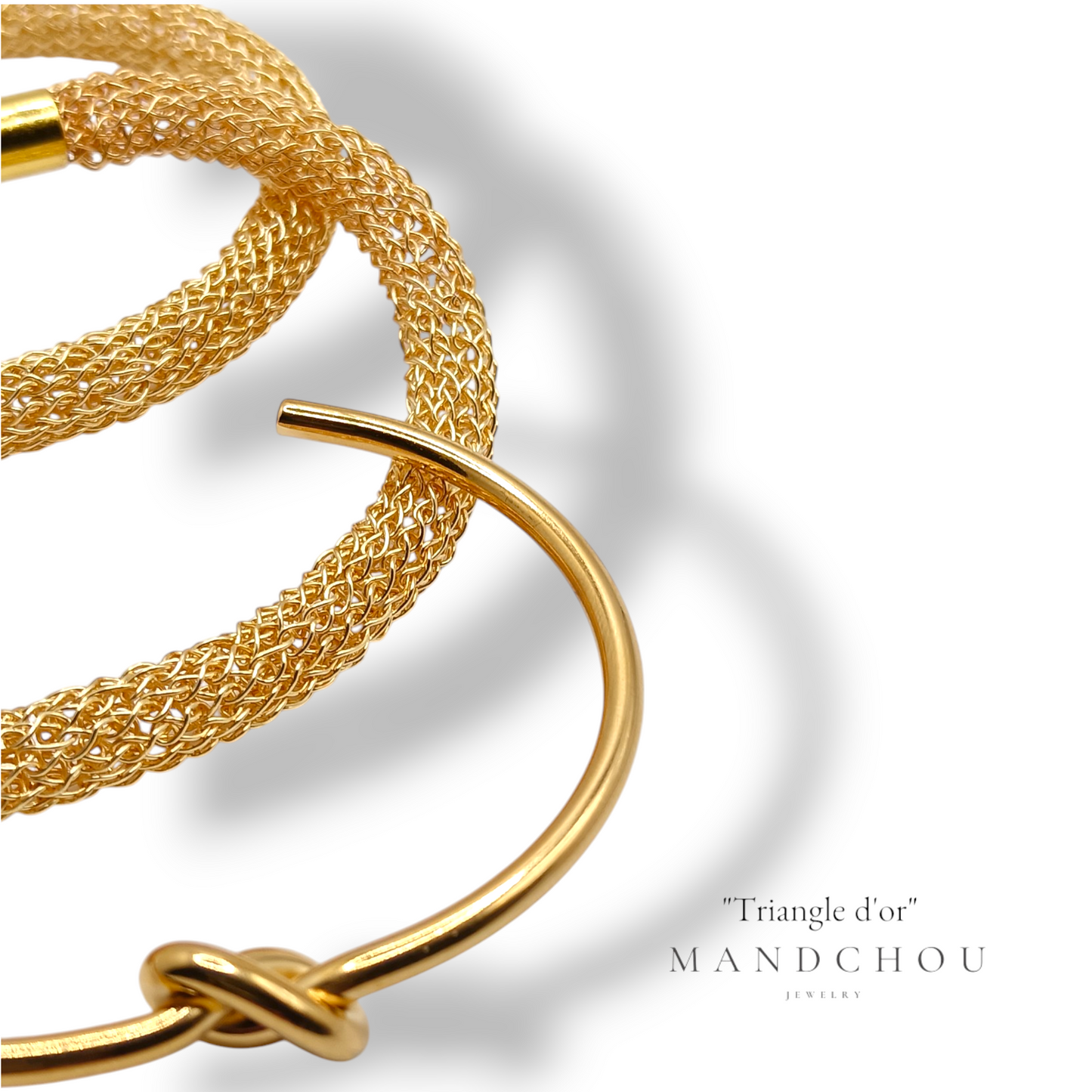 Bracelet: "Triangle d'or"