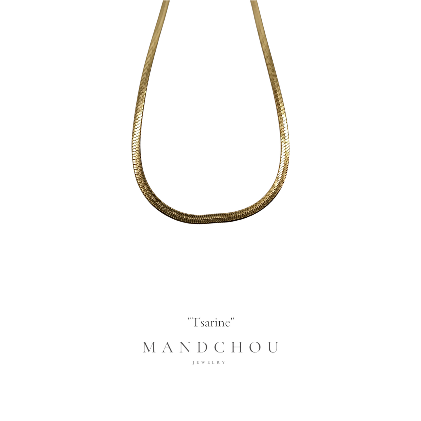 Collier chaine: "Tsarine"