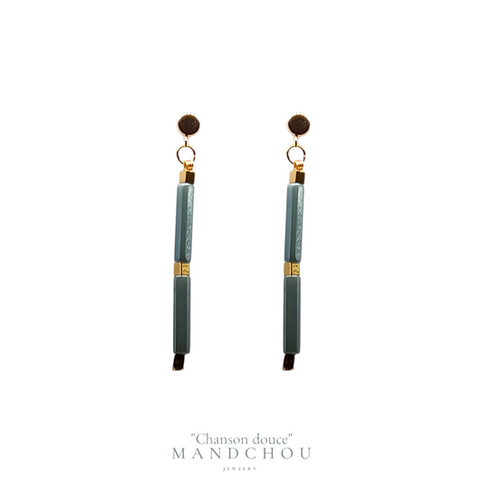 Boucles d'oreilles "chanson douce"