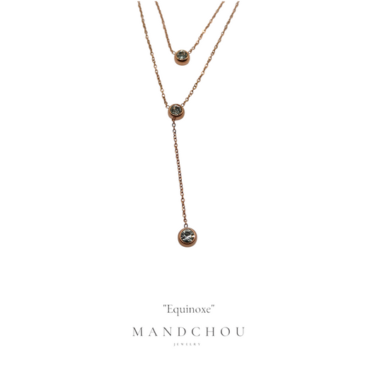 Collier chaine: "Equinoxe"