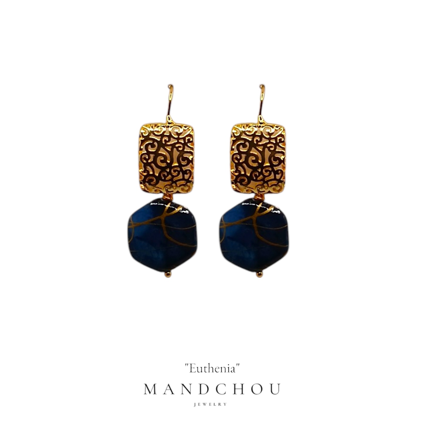 Boucles d'oreilles "Euthenia"