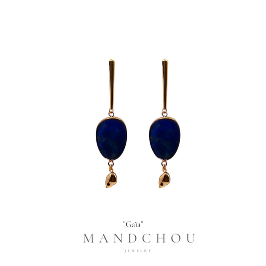 Boucles d'oreilles "Gaïa"