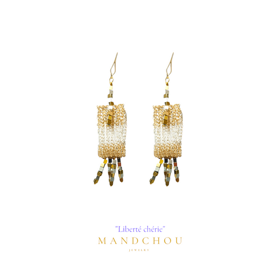 Boucles d'oreilles "Liberté chérie"