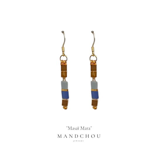 Boucles d'oreilles "Masaï-Mara"