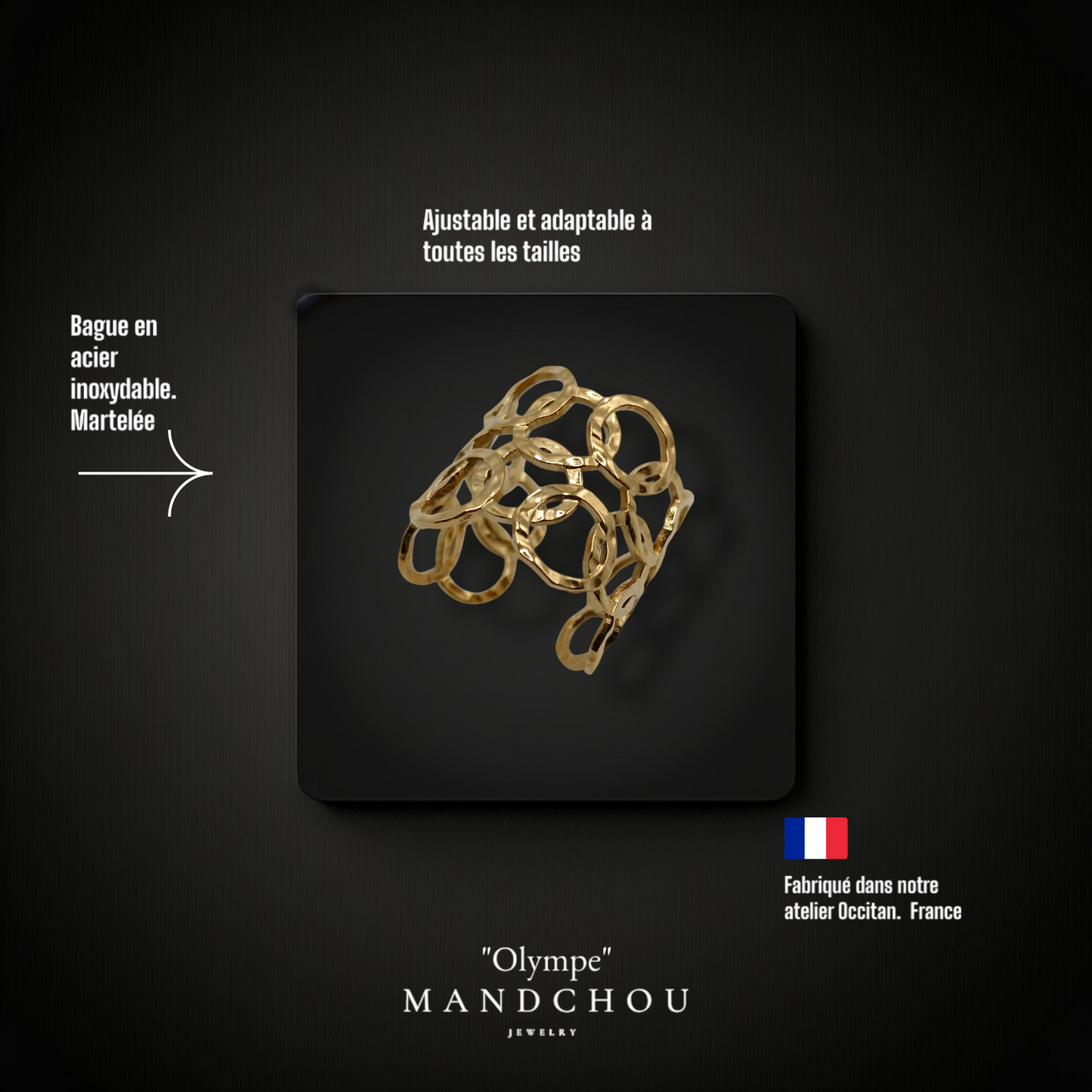 Bague "Olympe"