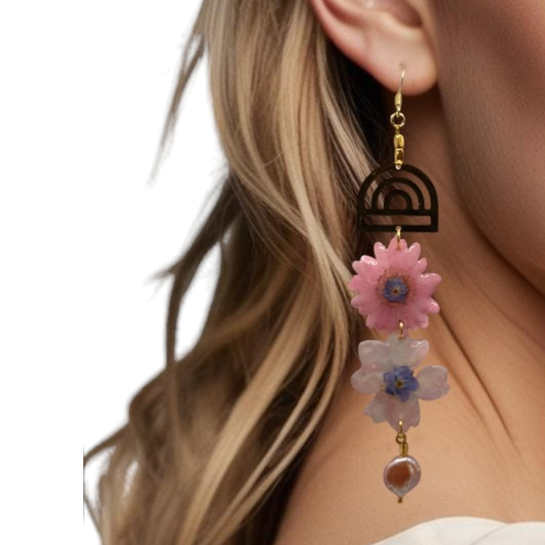 Boucles d'oreilles: "Summer"