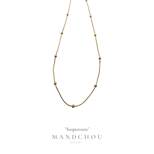 Collier chaine: "Suspension"