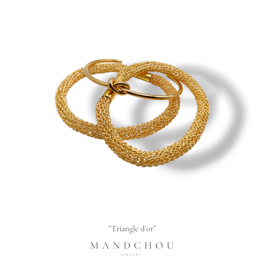 Bracelet: "Triangle d'or"