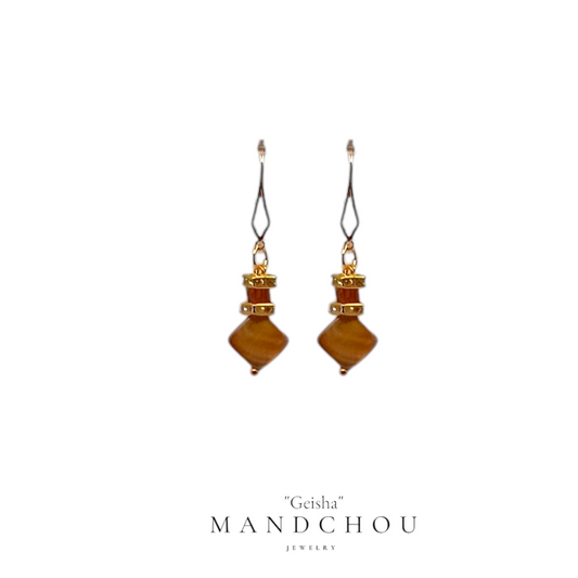 Boucle d'oreilles : "Geisha"